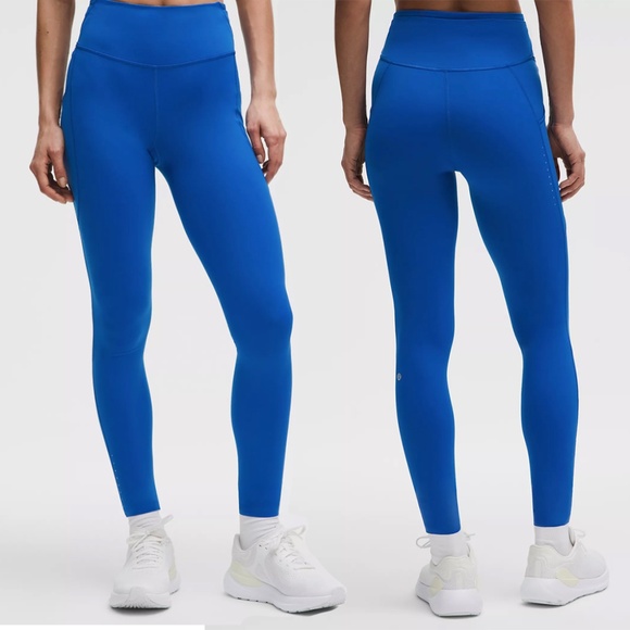 NWT - Lululemon Fast and Free HR Tight 25" Leggings - Pockets Sz 4 - Picture 1 of 13